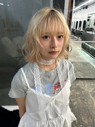 レイカ /ハイトーンのヘアスタイル