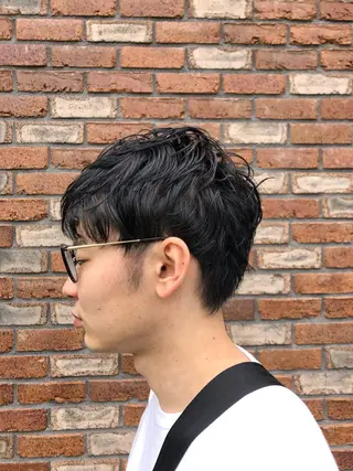 メンズ かわい りなのヘアスタイル