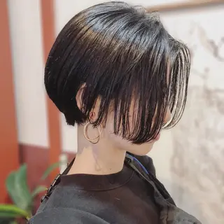 ショート カラー ノグチ ユウキ/ボブのヘアスタイル