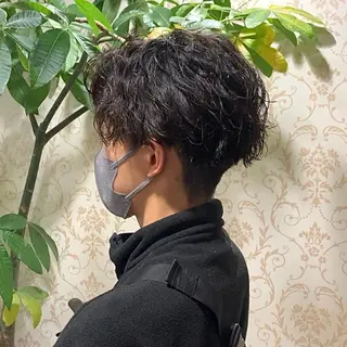 パーマ メンズ メンズパーマ&メンズ 縮毛矯正/平野/渋谷のヘアスタイル