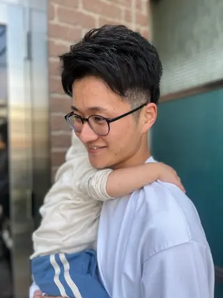 ショート メンズ 久木原 ゆりのヘアスタイル