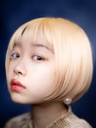 ショート カラー 松尾 泰伸のヘアスタイル