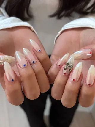 ネイル mimi 高石桃朱のネイルデザイン