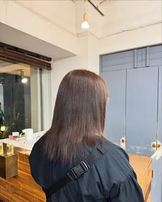 カラー たけかわ みちのヘアスタイル