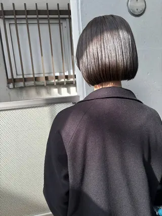 ショート カラー 池田理紗/ bob/メンズカットのヘアスタイル