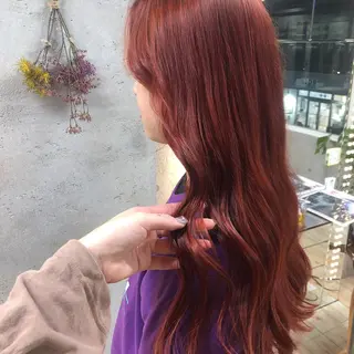 ロング カラー wakana 【ブリーチカラー】のヘアスタイル