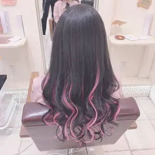 ロング Tint by alo所属・🐰FUMINA🐰 カットモデルのヘアスタイル