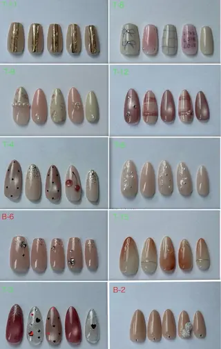 ネイル ibelu 梅田 杉浦のネイルデザイン