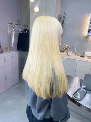 ロング カラー 前橋 姫奈のヘアスタイル