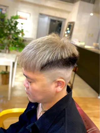 ショート カラー メンズ Stastny by Lumi 日ノ出町店【スチャスティニーバイルミ】所属・メンズ特化美容師/ スチャスティニーのヘアスタイル