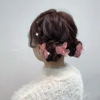 ヘアアレンジ 🩶ヘアセット Ayaha🩶のヘアスタイル