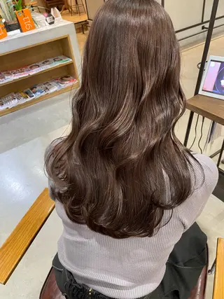ロング カラー 梅田Lolonois miuのヘアスタイル
