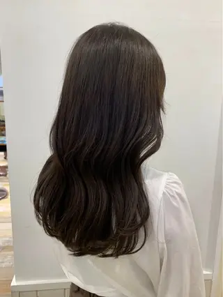 セミロング 韓国ヘア ‎⟡.·KANA🐥のヘアスタイル
