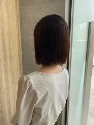 ミディアム 迫 京都のヘアスタイル