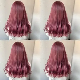 セミロング カラー 似合わせ/ブリーチ カラー.岡田友仁のヘアスタイル