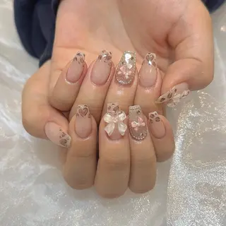 ネイル 🧸原宿の美フォルム ネイリスト🧸いいだのネイルデザイン