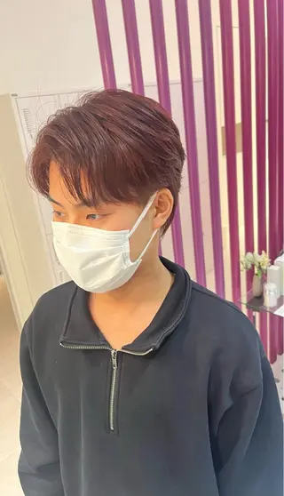 ショート カラー MAO カラーモデル募集中のヘアスタイル