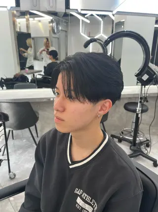 ショート メンズカット パーマ／稲葉のヘアスタイル