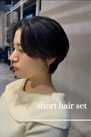 ショート 似合う髪型が 分からない方へのヘアスタイル