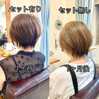 ショート [店長]加地 峻のヘアスタイル