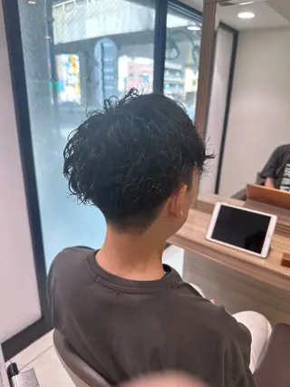 パーマ メンズ ヘアセット/メンズ パーマChihoのヘアスタイル