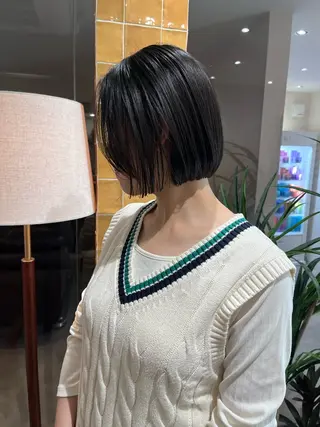 ショート カラー ボブ& 髪質改善FUMIYAのヘアスタイル