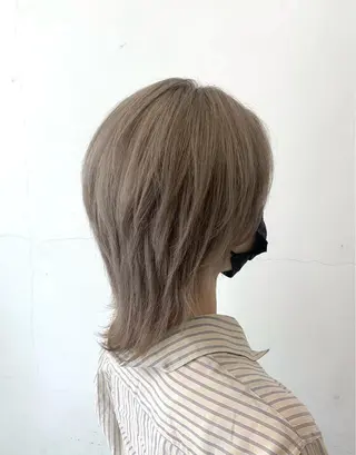 ミディアム HARU//原宿🤍 リピート率NO.1のヘアスタイル