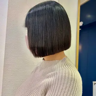ミディアム 髪質改善【縮毛矯正】 北千住 田邉 澪のヘアスタイル