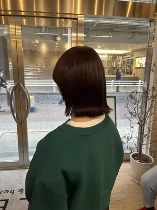 ミディアム カラー ショート/ボブカット /emiriのヘアスタイル