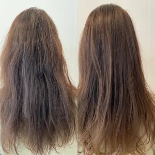 セミロング 髪質改善・修復 成瀬由賀里のヘアスタイル