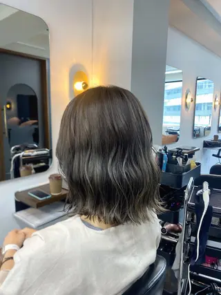 ミディアム 🦄艶髪育毛🌟毛髪 診断/セット/駒井のヘアスタイル