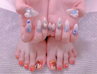 ネイル はぴねす所属・横浜 美夢のネイルデザイン