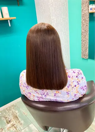 セミロング 田牧 みゆきのヘアスタイル