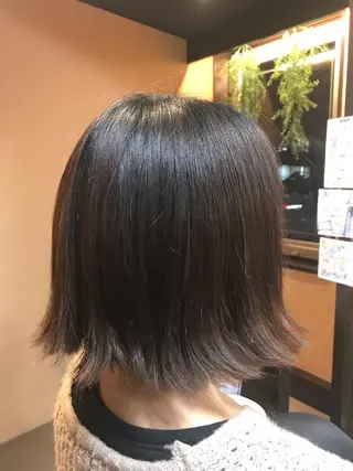 ショート ❣️大人色気レイヤー 美髪縮毛 金山❣️のヘアスタイル