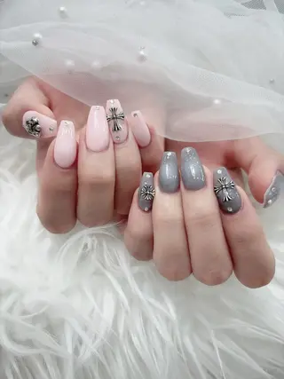 ネイル MoMoA Nail ネイル長さ出し専門店のネイルデザイン