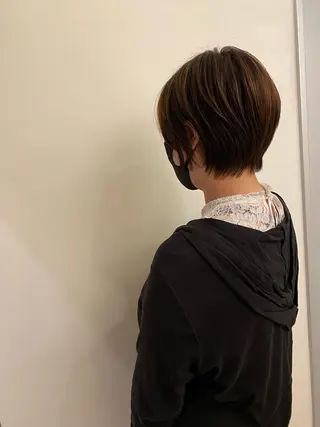 ショート 吉田 光佑のヘアスタイル