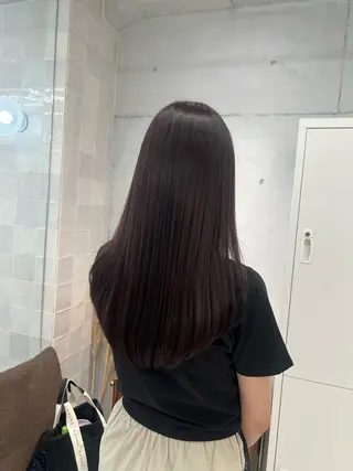 ロング カラー 韓国ヘア☁️ mitsukiのヘアスタイル