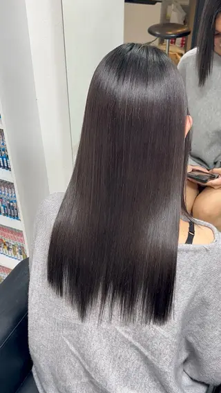 ミディアム パドゥプロン あんずのヘアスタイル