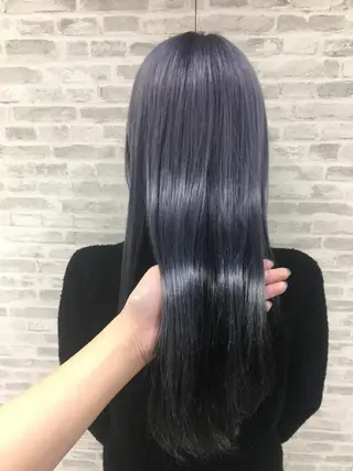 ロング カラー ✨圧倒的ツヤ髪✨ 小野あすかのヘアスタイル