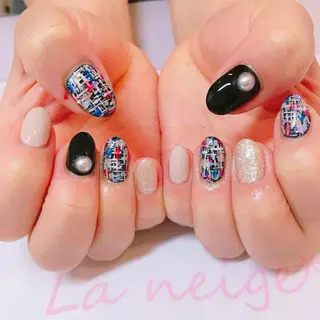 ネイル La neige* yuki 🐩🌙のネイルデザイン