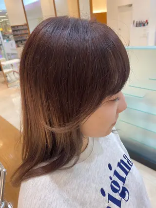 ロング カラー 🦄艶髪育毛🌟毛髪 診断/セット/駒井のヘアスタイル