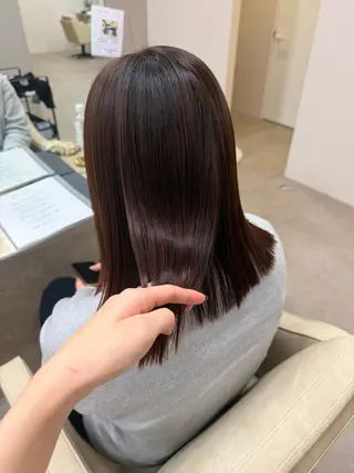 ミディアム 兼古 望羽のヘアスタイル