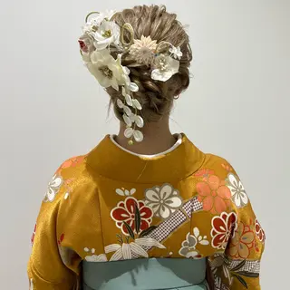 ロング りな/ボブ /ダブルカラーのヘアスタイル