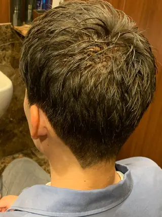 ショート メンズ 羽木 隆徒のヘアスタイル