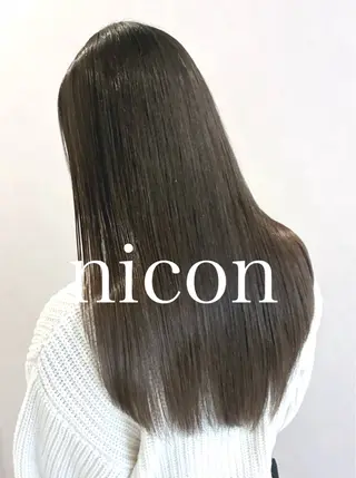 ロング 髪質改善 髪質改善カラーのヘアスタイル