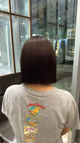 ショート ハッシュカット /momocaのヘアスタイル