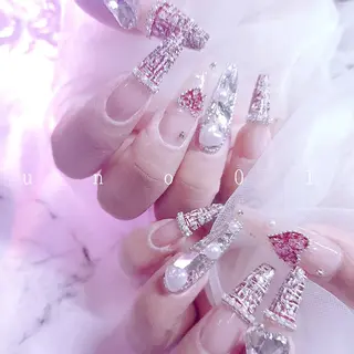 ネイル 梅田🦄中崎町🩵 u n o 0 1のネイルデザイン