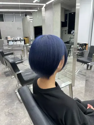 ショート カラー 神戸三宮ダメージレス ブリーチ特化 麟太郎のヘアスタイル