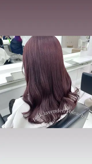 ロング カラー ParveMix 🪽鳥取彩花のヘアスタイル