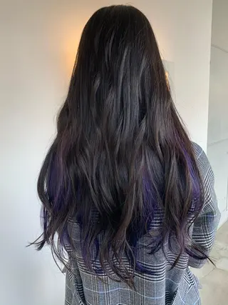 ロング おせ ちさとのヘアスタイル